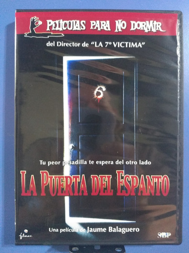 Películas Para No Dormir La Puerta Del Espanto Dvd Original 