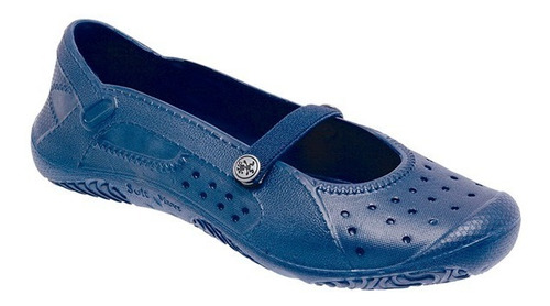 Sapatilha Profissional Enfermagem Azul Marinho Soft Works