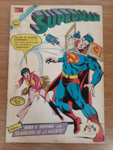 Cómic Superman Número 863 Editorial Novaro 1972