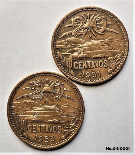 20 Cent. 1951 Y 1955 Mo