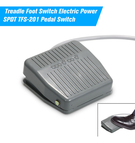 Pedal Treadle Foot Switch Spdt Tfs-201, Dc5-48v/ac24-250v