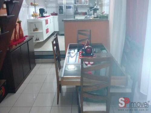 Imagem 6 de 14 de Id 5731 - Sobrado 3 Dorms(1ste), 3 Vagas, Salão E Churrasqueira No Tucuruvi! - 5731
