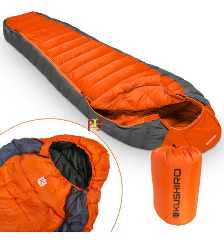 Bolsa De Dormir Sarcofago Para Camping Temp -5° / 0° Liviana