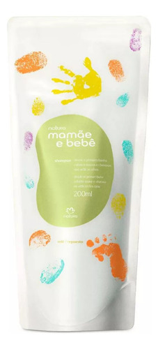 Natura Mamae E Bebe Refil Shampoo+ Condicionador+ Sabonete