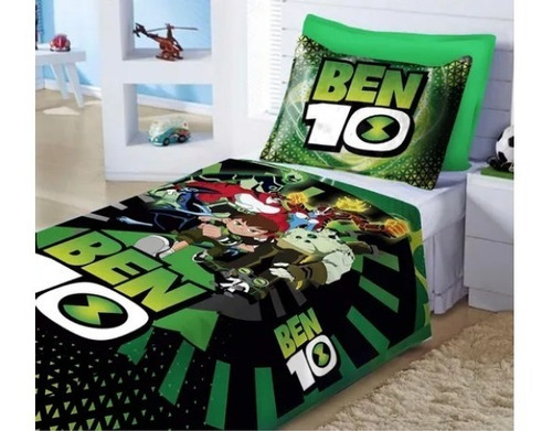  Cubre Cama + Funda Ben 10