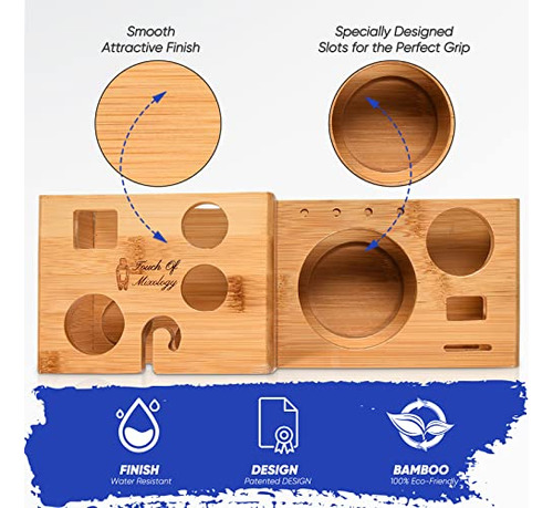 Touch Of Mixology Bartender Kit - Bar Set Cocktail Shaker Se