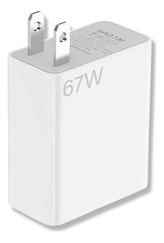 Adaptador Xiaomi Cargador Carga Rapida 67w Usb -c Usb-a 