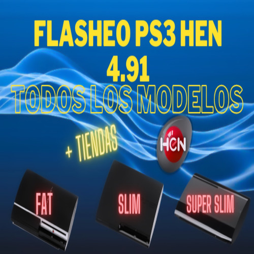Flasheo Ps3 Hen 4.91 + Tiendas + Licencias (virtual)