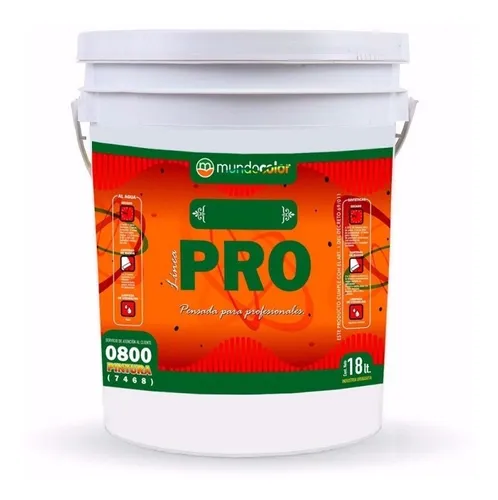 comprar Pintura Látex Lavable Interior\u002Fexterior Mundo Pro 18lts