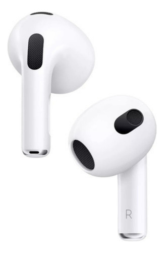 Fone De Ouvido Sem Fio 5.3 Compatível Com iPhone E Android Cor Branco Luz Azul-celeste