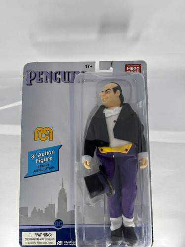 Mego Heroes Dc Comics Pingüino 20 Cm Articulado (Usado)