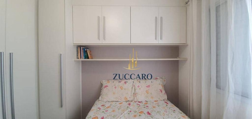 Apartamento Com 2 Dormitórios À Venda, 55 M² Por R$ 250.000 - Ponte Grande - Guarulhos/sp - Ap15034
