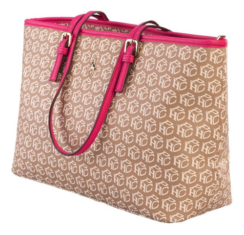 Imagen 4 de 8 de Bolsa Tote Hpc Polo Grabado De Iniciales De La Marca