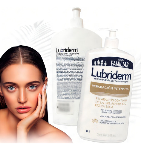 Crema Corporal Lubriderm Reparación Intensiva 750 ml