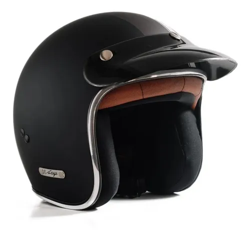 Casco Moto Abierto Vertigo Vintage Maya 2 Chopper - Xp Moto