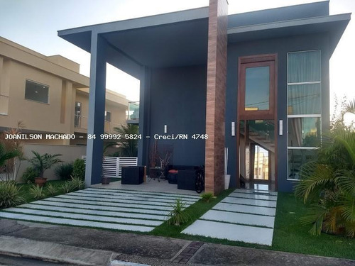 Casa Em Condomínio Para Venda Em Parnamirim, Parque Das Nações - Morumbi Parque, 4 Dormitórios, 4 Suítes, 6 Banheiros, 4 Vagas - Cas1277-m_2-1002131