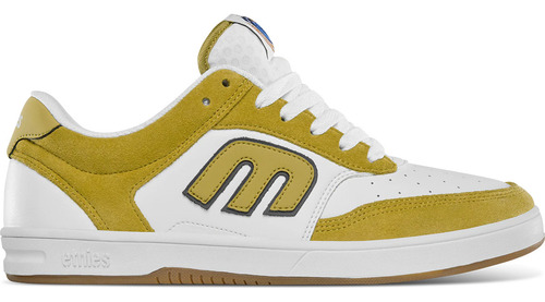 Tenis Etnies The Aurelien Bronceado Blancos Skate Hombre