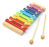 Comprar Xilofon Grande Didactico Instrumento Musical Niños 8 Notas