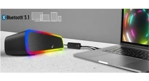 Imagen 5 de 6 de Barra De Sonido Genius Soundbar 200bt Parlante Usb Bluetooth
