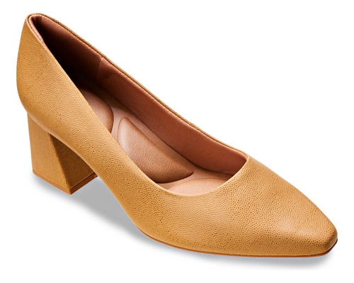 Scarpin Casual Feminino Al2204 Com Calce Fácil 39 Usaflex