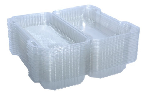 Envase Plástico Pet Bandeja 243 (pack 100 Un) Sushi 2 Rolls