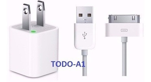 Cable Cargador Certificado Usb iPhone 4 4s iPod Todo-a1