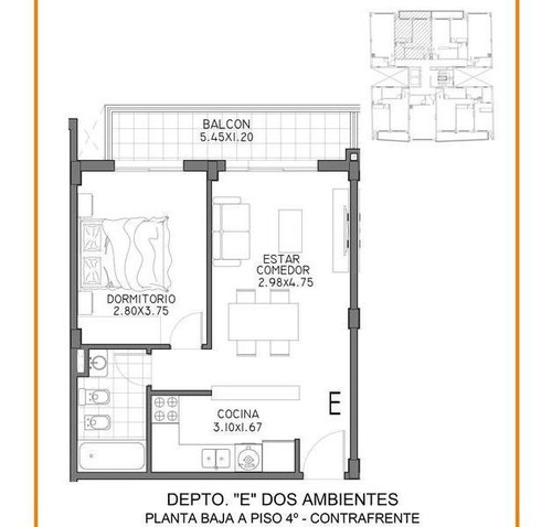 Imagen 12 de 30 de Departamento De Dos Ambientes En Venta, Haedo. Proyecto En Construcción.
