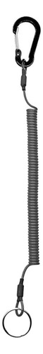 6 Cordón Retráctil Seguro En Espiral, Cordones De Negro
