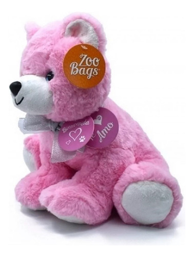 Peluche Oso Moño Te Amo Bebé Aniversario Regalo Juguete