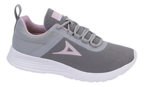 Tenis Deportivo Pirma Gris Para Mujer 4517