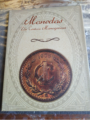 Álbum De Monedas Un Centavo Monograma 