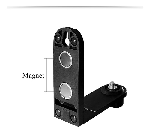 Soporte Magnético En L Para 2 Líneas De Rosca De 1/4 De Pie