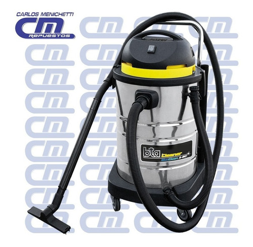 Aspiradora 60l -bta- Polvo/liquido - Acero Inoxidable 1400w