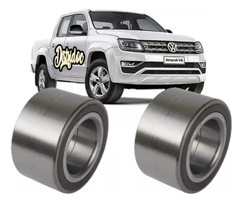 Kit X2 Rulemanes Rueda Delantera Vw Amarok Sensor Magnet Abs