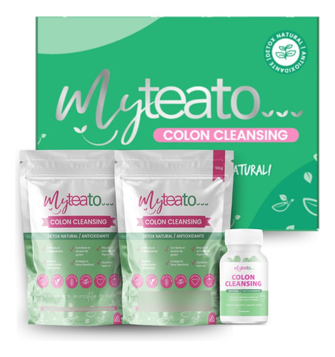 Plan Detox 30 Días Colon Cleansing, Myteato, Tés