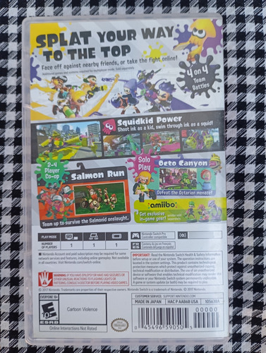 Splatoon 2 - Físico Nintendo Switch (Usado)