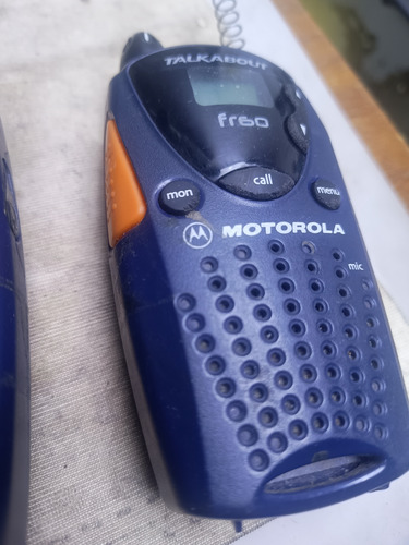 Rádio Motorola Azul Uhf (Usado)