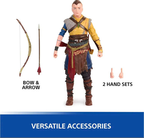 Figura Kratos Y Atreus Playstation - God Of War Ragnarok (Reacondicionado)