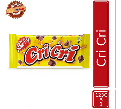 Chocolate Cri Cri 123 G - Kg