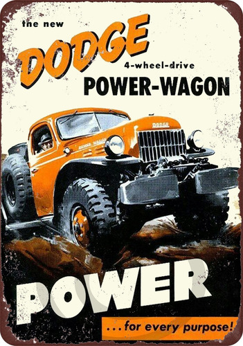 Custom Kraze Dodge Power-wagon 4 Wheel Drive Reproduccion 8