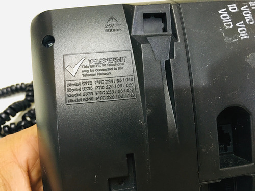 Aparelho De Telefone Mitel 5312 Ip - Sem Fonte Poe(kit 5) (Usado)