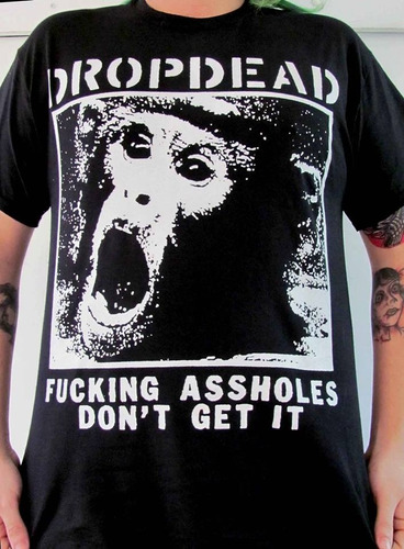 Polera Serigrafia Dropdead Hardcore