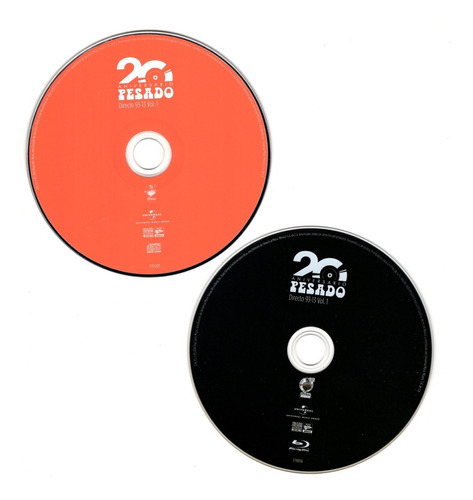 Pesado En Directo 93 - 13 Vol 1 20 Aniversario Cd + Blu-ray