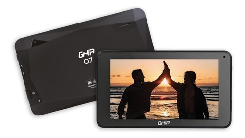 Tablet Ghia A7 A133 Quadcore 7 Pulgadas 2gb Ram 32gb Rom WiFi Android 11 2 Cámaras Color Negro Modelo GA7133N3