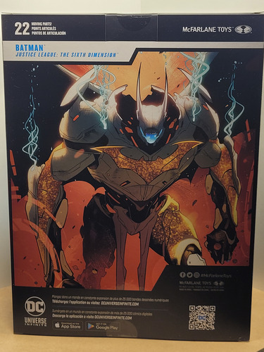 Batman - Final Batsuit-justice League-mc Farlane Toys (Usado)