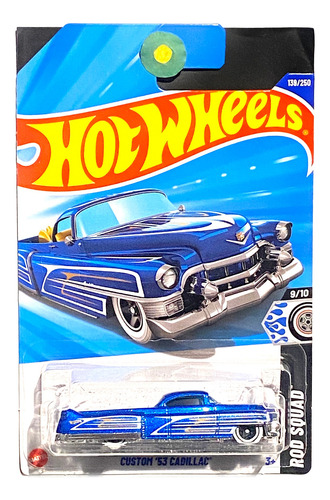Hot Wheels Custom 53 Cadillac Rod Squad Azul