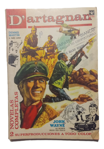 Revista D´artagnan N° 357 De 1975. Ed Columba (Usado)