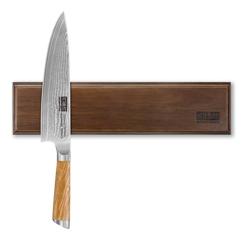 Hoshanho Cuchillo De Chef De Damasco De 8 Pulgadas, Soporte 