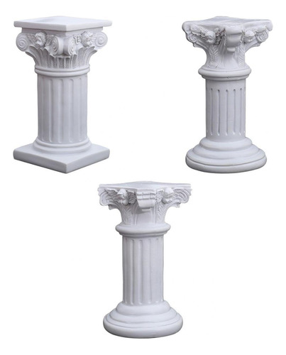 Estatua De Pilar Romano Creativo, Soporte De Pedestal,