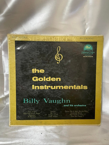 The Golden Instrumentals Billy Vaughn Disco Lp Vinilo Acetat